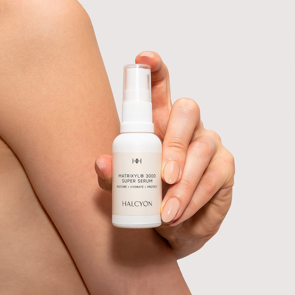 Matrixyl 3000 Peptide Super Serum Advanced bioactive vegan whole plant formulations and never tested on animals